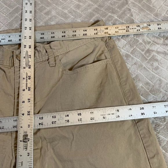 Armani Exchange Mens 34x28 Chino Pants Straight Jambe Droite Mid Rise Stretch - Picture 7 of 12